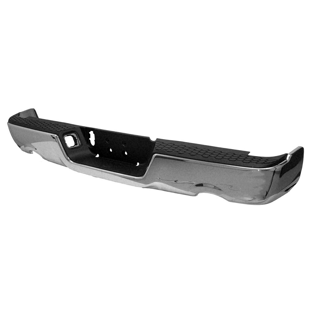 Value Line Factory Style Replacement Rear Step Bumper Assembly for Dodge Ram 1500, Ram 1500