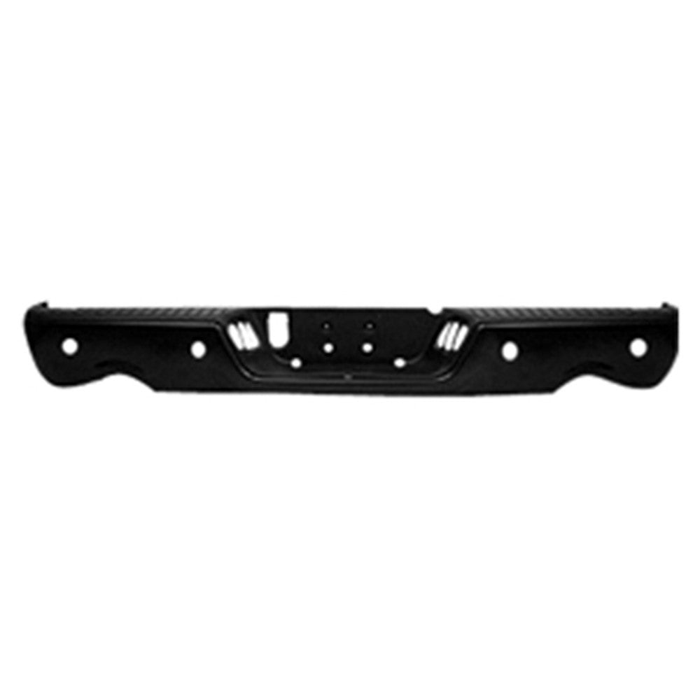 Value Line Factory Style Replacement Rear Step Bumper Assembly for Dodge Ram 1500, Ram 1500