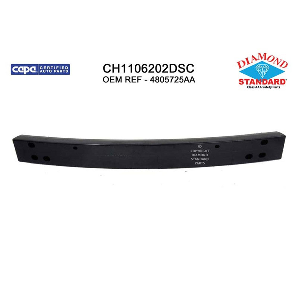 Rear Bumper Impact Bar 2005-2010 Chrysler 300 & Dodge Magnum, Charger