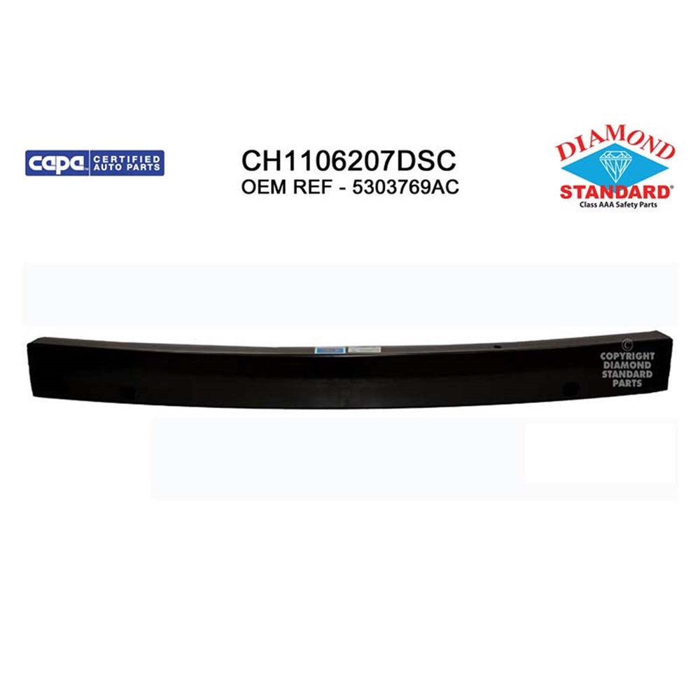 Rear Bumper Impact Bar 2007-2017 Dodge Caliber & Jeep Compass, Patriot