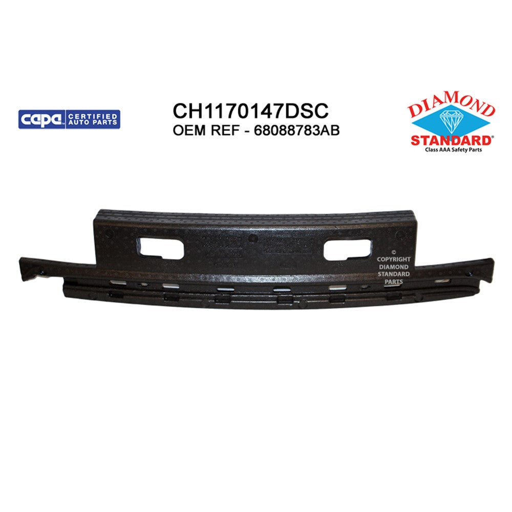 Rear Bumper Impact Absorber 2011-2020 Dodge Journey