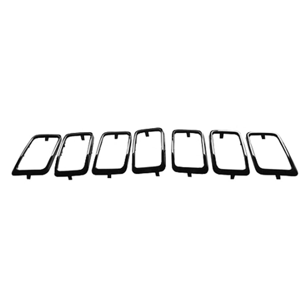 Grille Trim Ring 7-Piece Set 2017-2022 Jeep Grand Cherokee, Grand Cherokee Wk