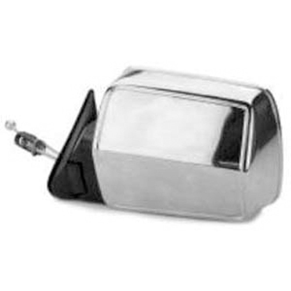 Left Driver Side Manual Remote Door Mirror 1984-1996 Jeep Cherokee, Wagoneer