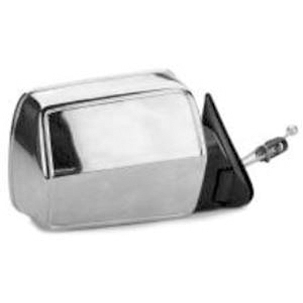 Right Passenger Side Manual Remote Door Mirror 1984-1996 Jeep Cherokee, Wagoneer