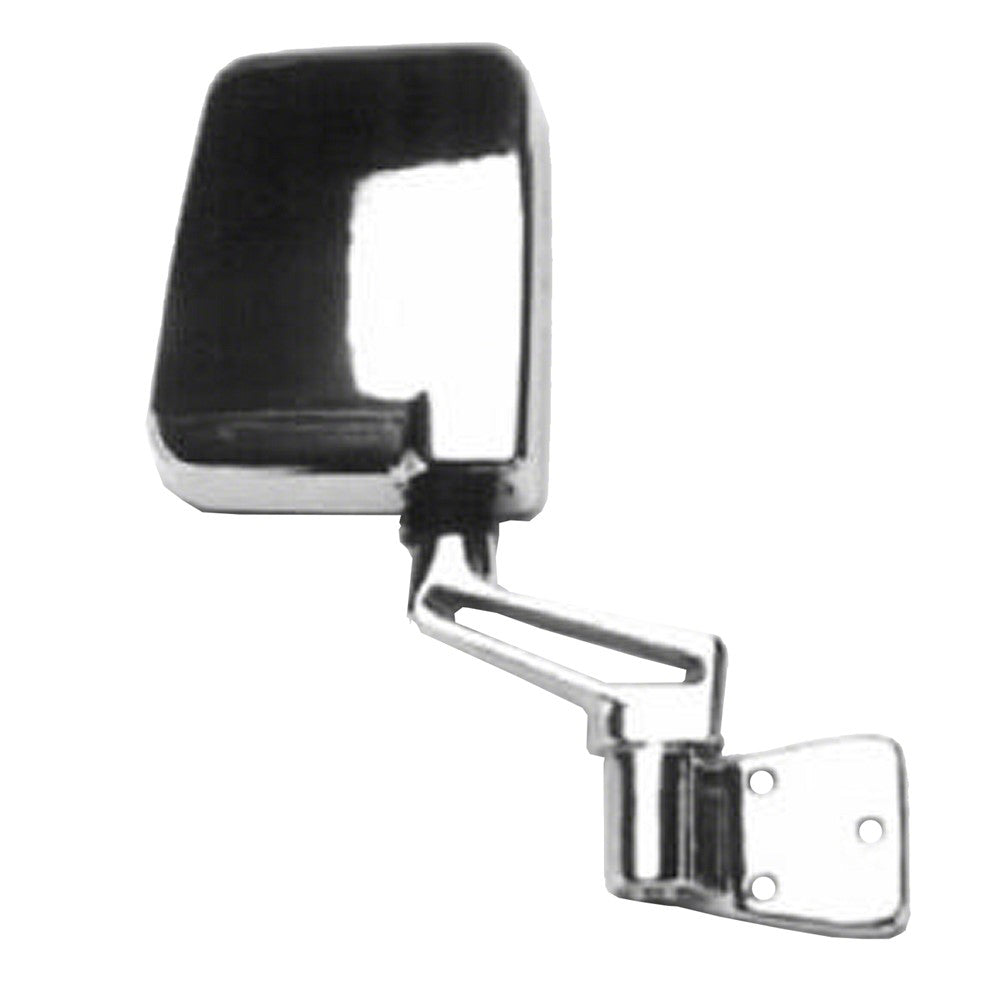 Right Passenger Side Manual Door Mirror 1987-2002 Jeep Wrangler