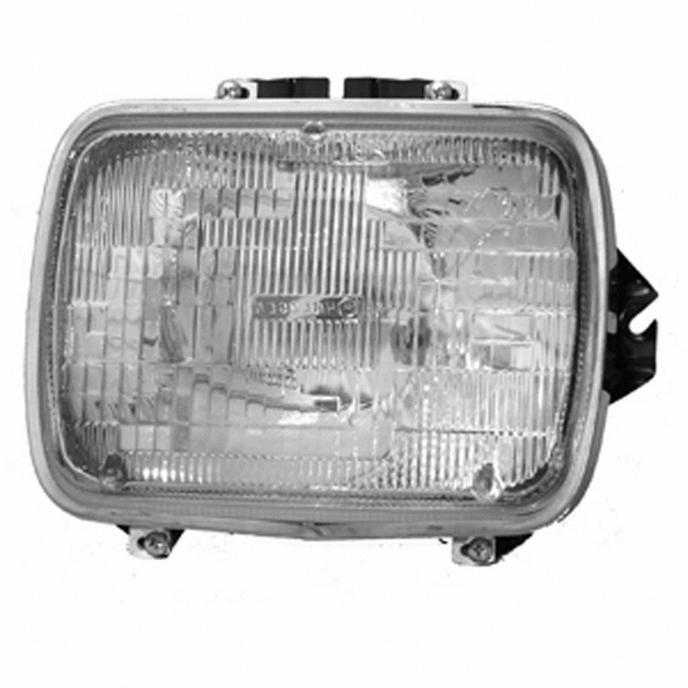 Front Left Passenger Side Headlight Sealed Beam 1984-2001 Jeep Cherokee, Comanche, Wrangler
