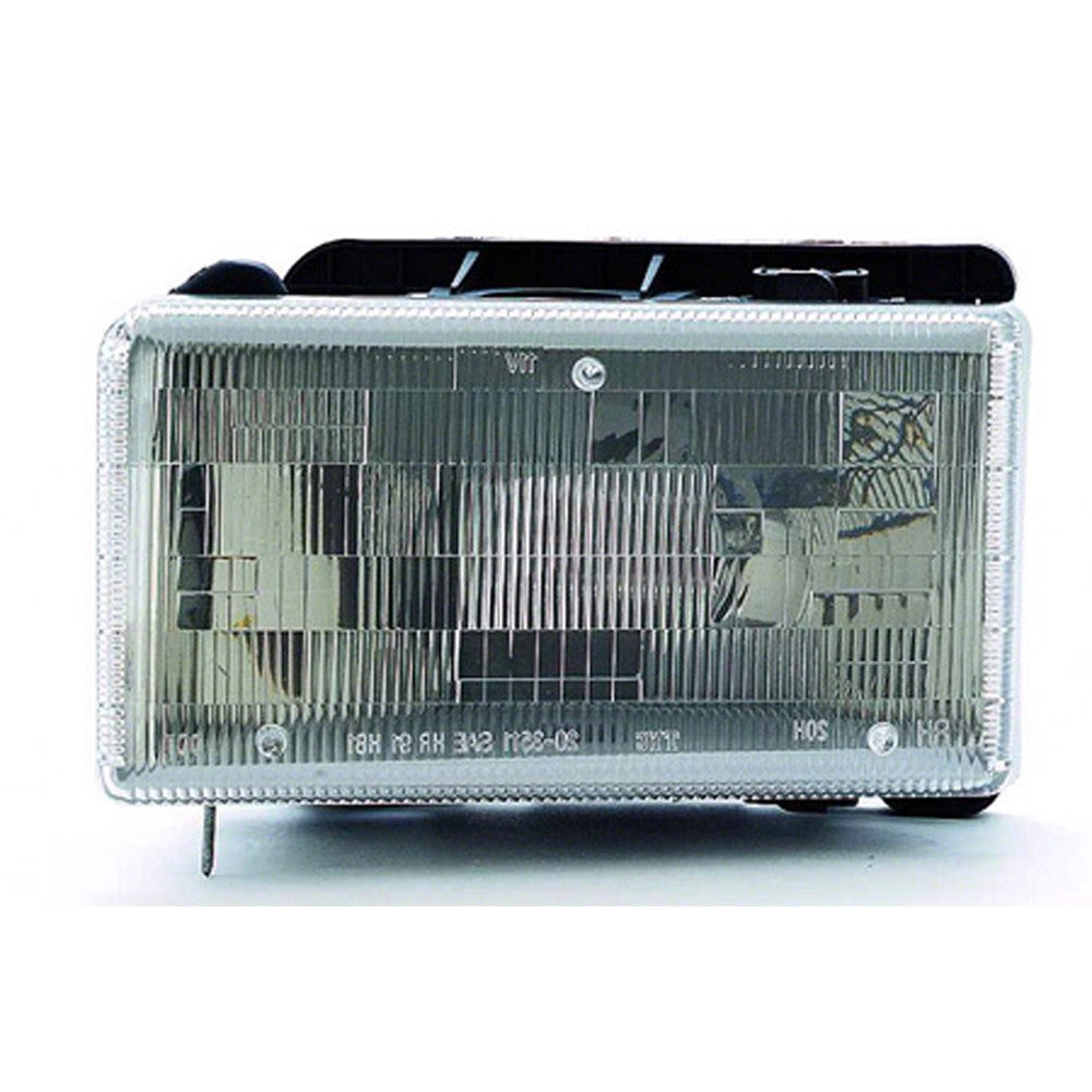 Front Left Driver Side Aero Headlight Assembly 1991-1996 Dodge Dakota