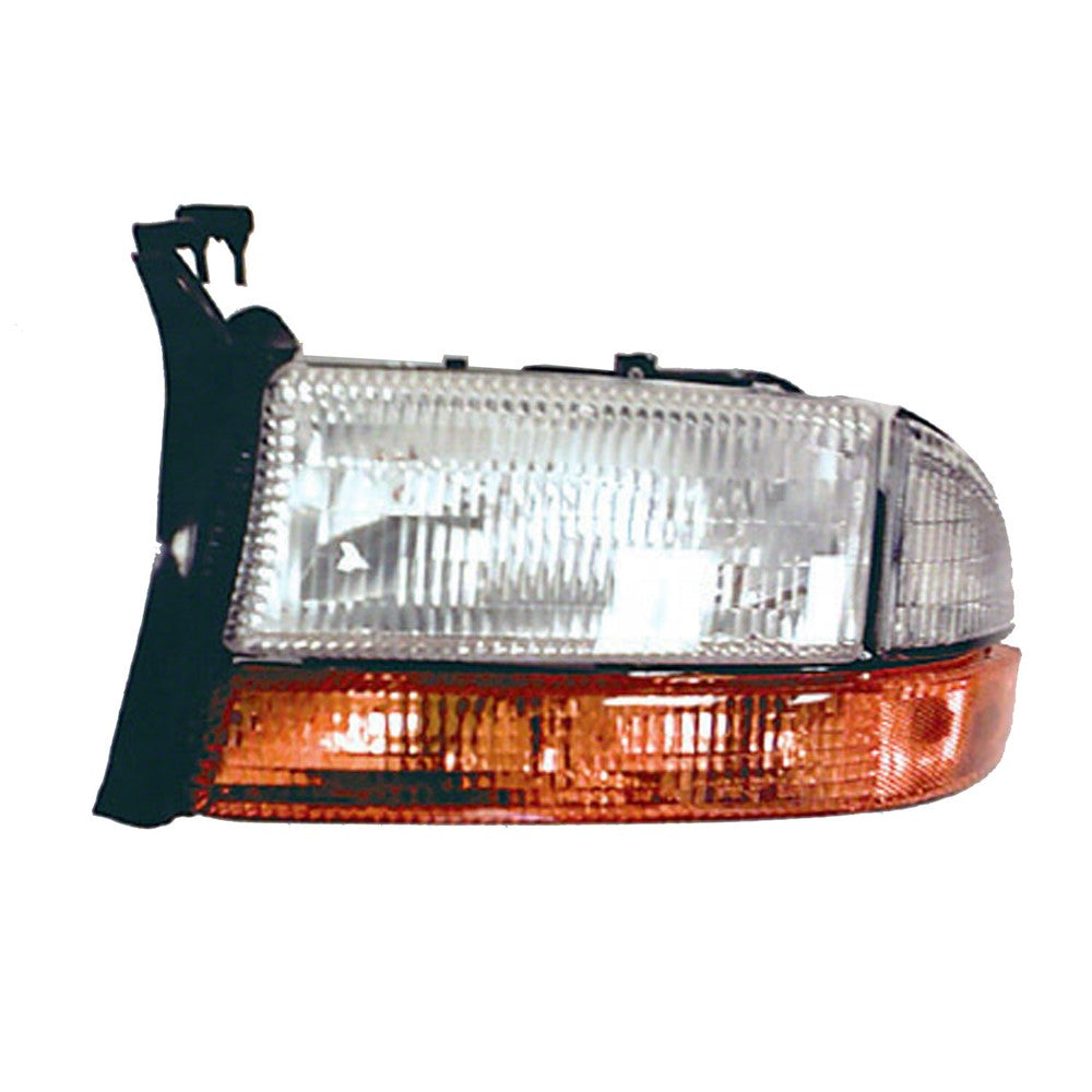 Front Left Driver Side Headlight Assembly 1998-2004 Dodge Dakota, Durango