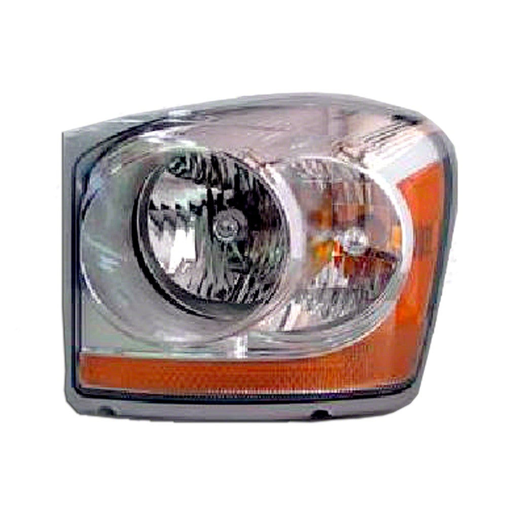 Front Left Driver Side Combination Headlight Assembly 2004-2005 Dodge Durango