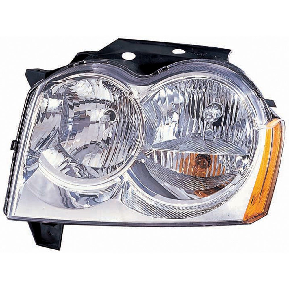 Front Left Driver Side Headlight Assembly 2005-2007 Jeep Grand Cherokee