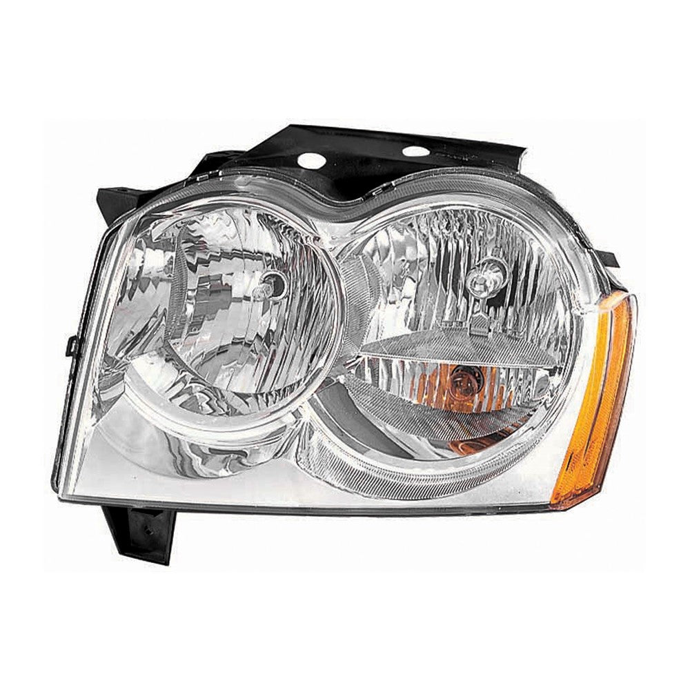 Front Left Driver Side Headlight Assembly 2005-2007 Jeep Grand Cherokee