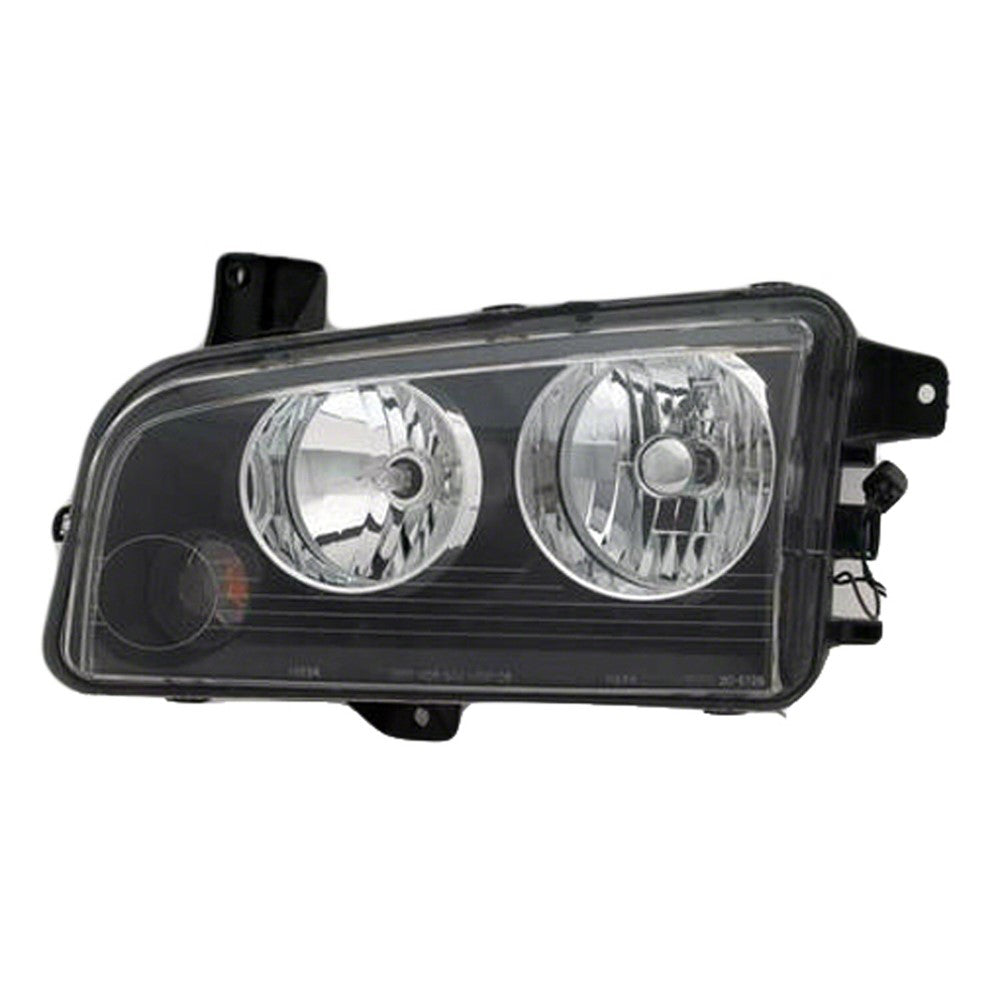 Front Left Driver Side Halogen Headlight Assembly 2006-2007 Dodge Charger
