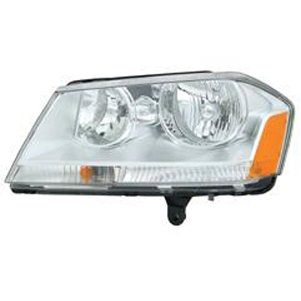 Front Left Driver Side Headlight Assembly 2008-2014 Dodge Avenger