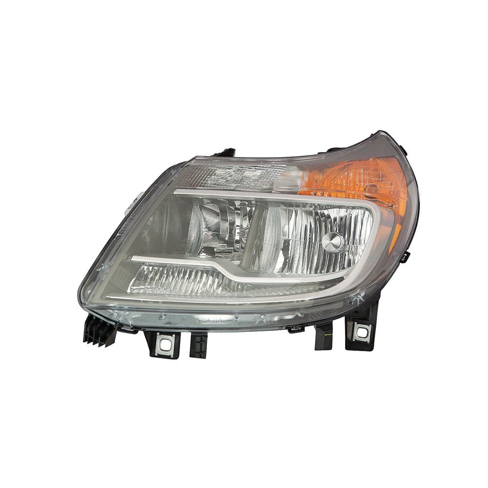 Front Left Driver Side Halogen Headlight Assembly 2014-2022 Ram Promaster 1500, Promaster 2500, Promaster 3500