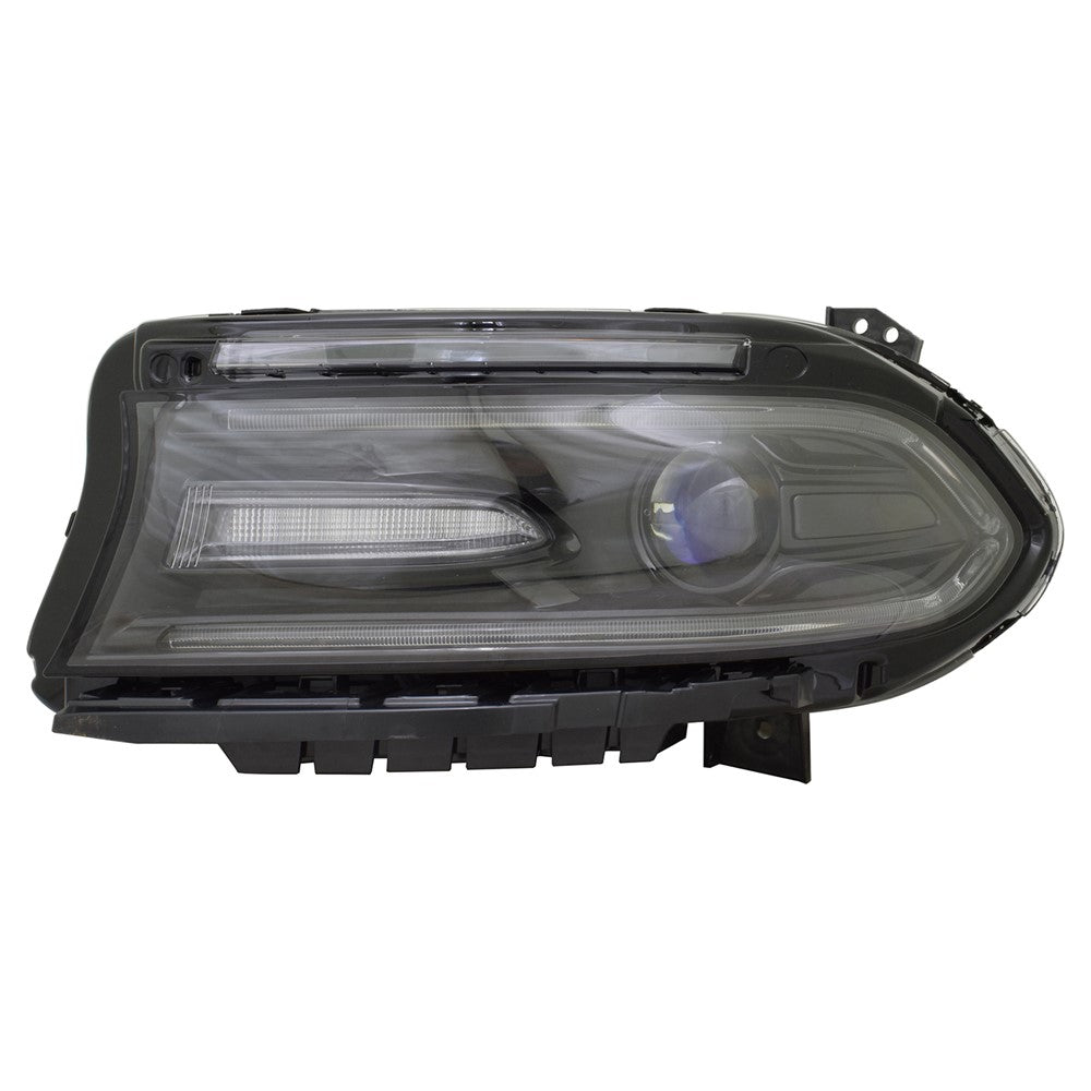 Front Left Driver Side Halogen Headlight Assembly 2016-2017 Dodge Charger