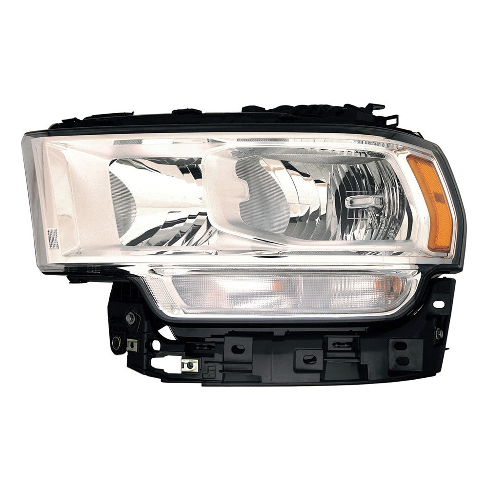Front Left Driver Side Halogen Headlight Assembly 2019-2024 Ram 2500, 3500, Pickup-Ram-4500, Pickup-Ram-5500