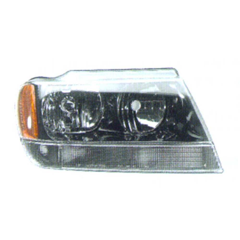 Front Right Passenger Side Headlight Assembly 1999-2004 Jeep Grand Cherokee