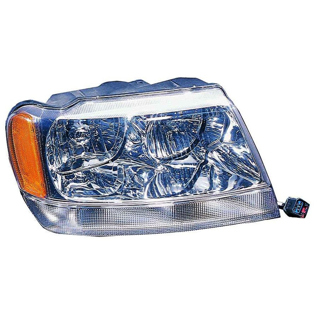 Front Right Passenger Side Headlight Assembly 1999-2004 Jeep Grand Cherokee