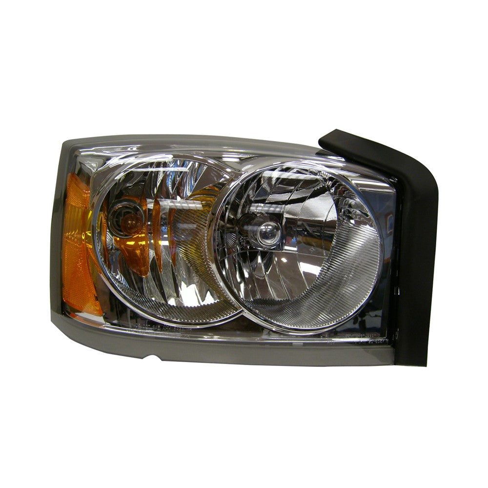 Front Right Passenger Side Headlight Assembly 2006-2007 Dodge Dakota