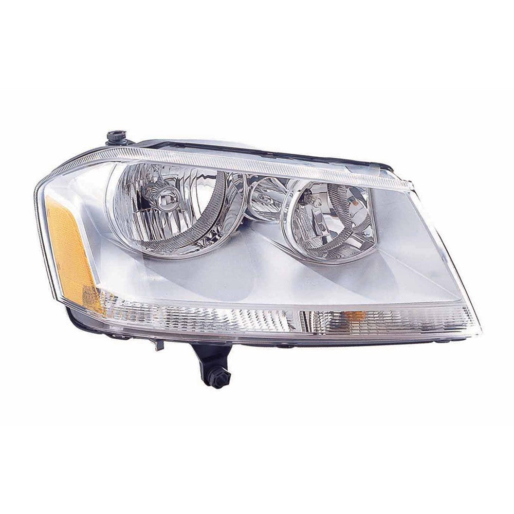 Front Right Passenger Side Headlight Assembly 2008-2014 Dodge Avenger