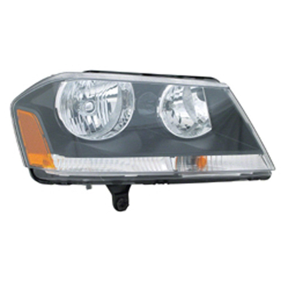 Front Right Passenger Side Headlight Assembly 2008-2014 Dodge Avenger