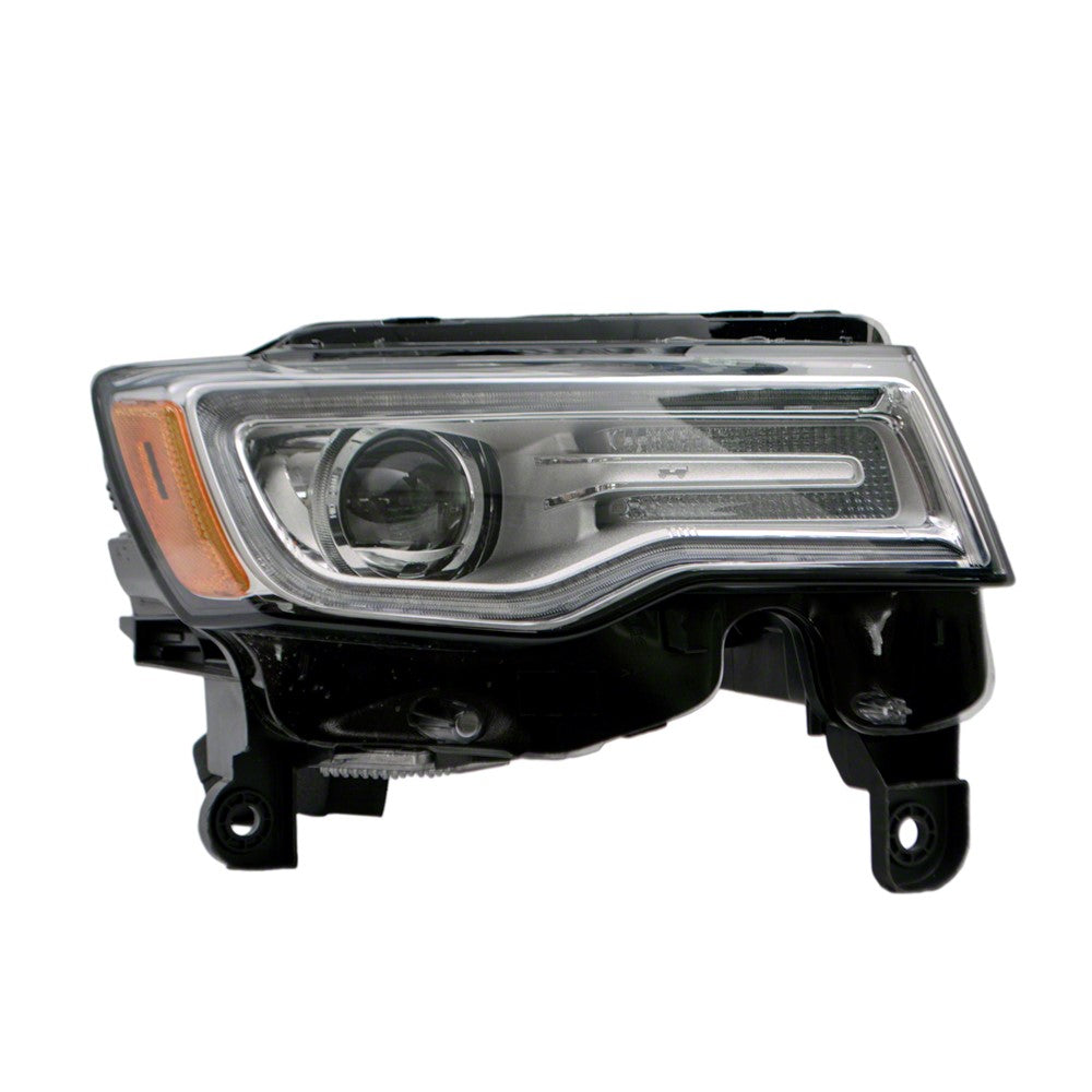 Front Right Passenger Side Hid Headlight Assembly 2014-2015 Jeep Grand Cherokee