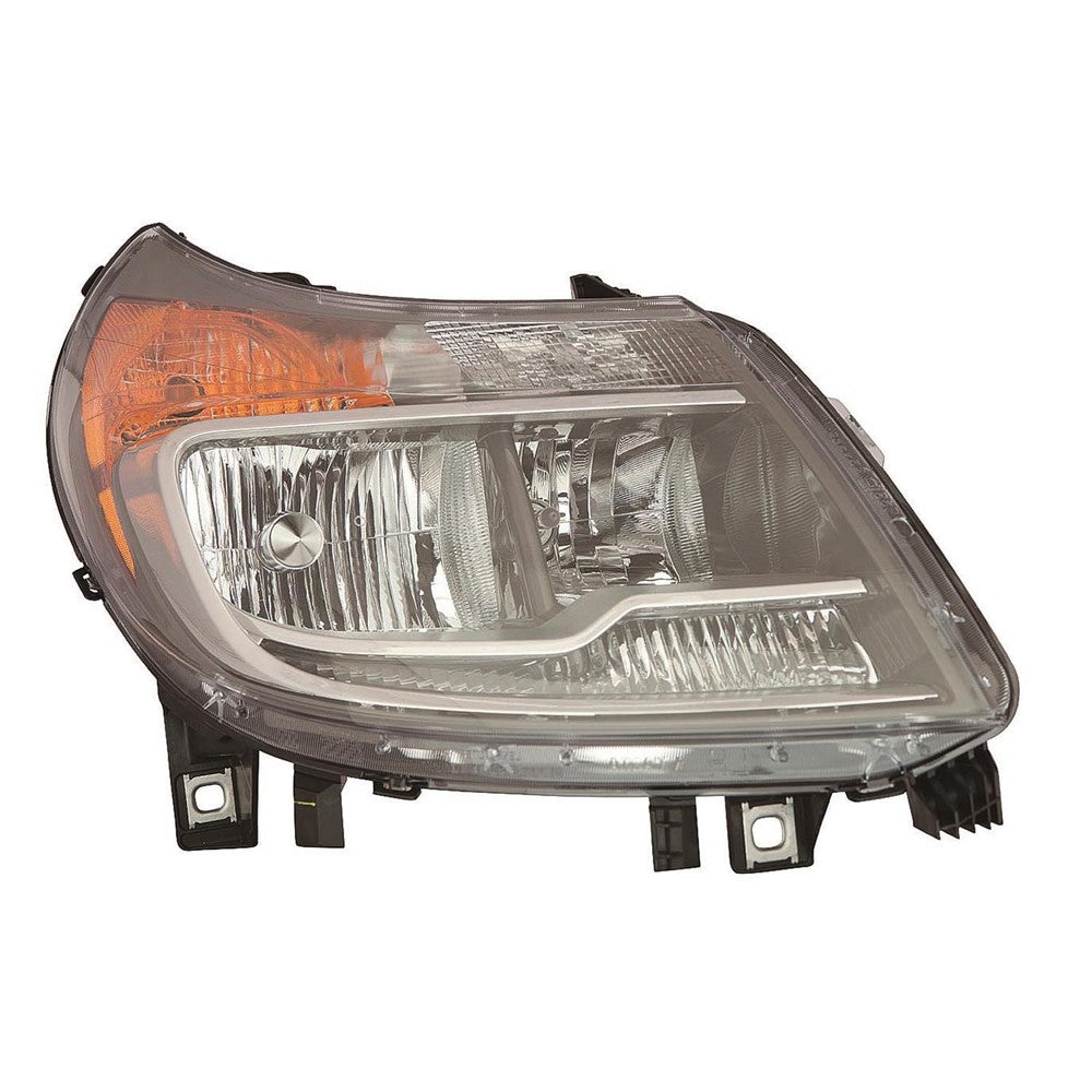 Front Right Passenger Side Halogen Headlight Assembly 2014-2022 Ram Promaster 1500, Promaster 2500, Promaster 3500