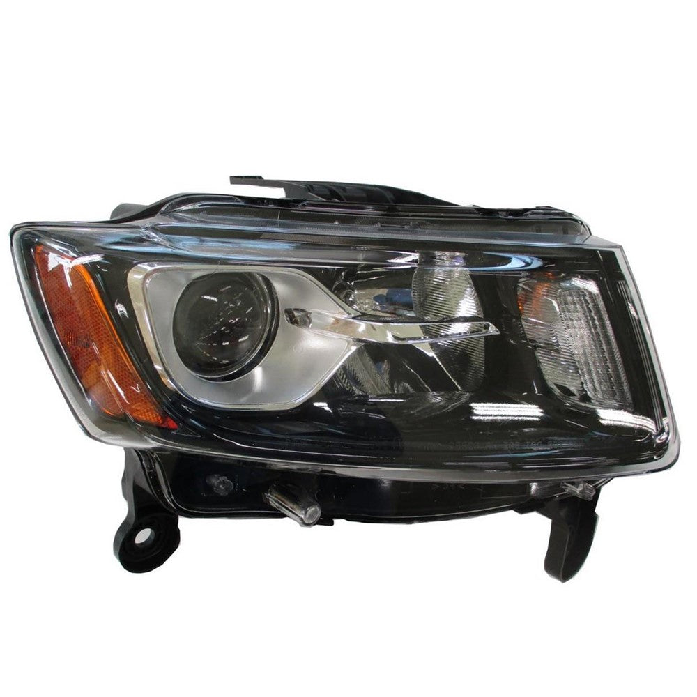 Front Right Passenger Side Halogen Headlight Assembly 2014-2016 Jeep Grand Cherokee