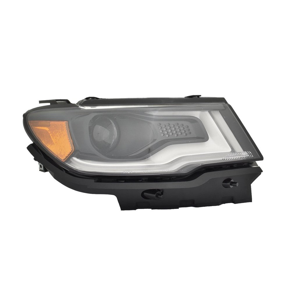 Front Right Passenger Side Hid Headlight Assembly 2017-2021 Jeep Compass