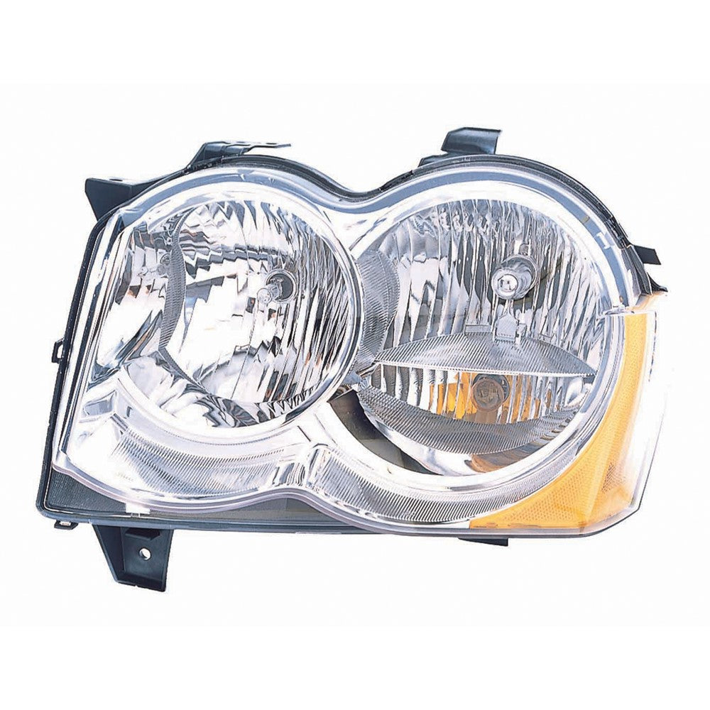Front Left Driver Side Halogen Headlight Assembly 2008-2010 Jeep Grand Cherokee