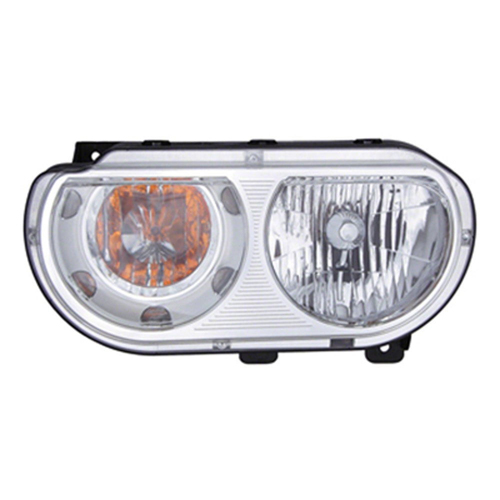 Front Left Driver Side Halogen Headlight Assembly 2008-2014 Dodge Challenger