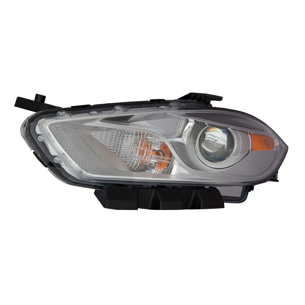 Front Left Driver Side Halogen Headlight Assembly 2013-2015 Dodge Dart