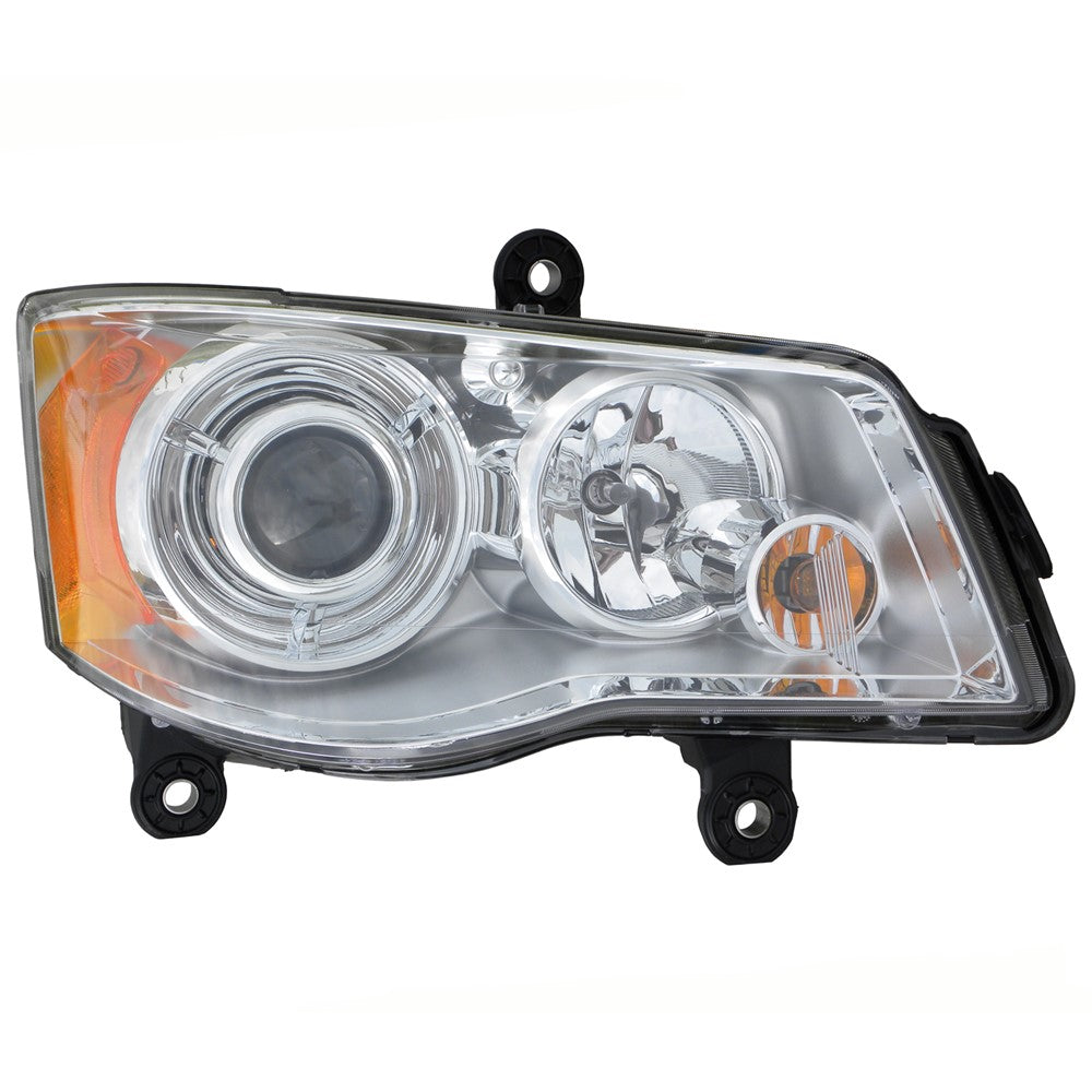 Front Right Passenger Side Hid Headlight Lens And Housing 2008-2016 Chrysler Town & Country