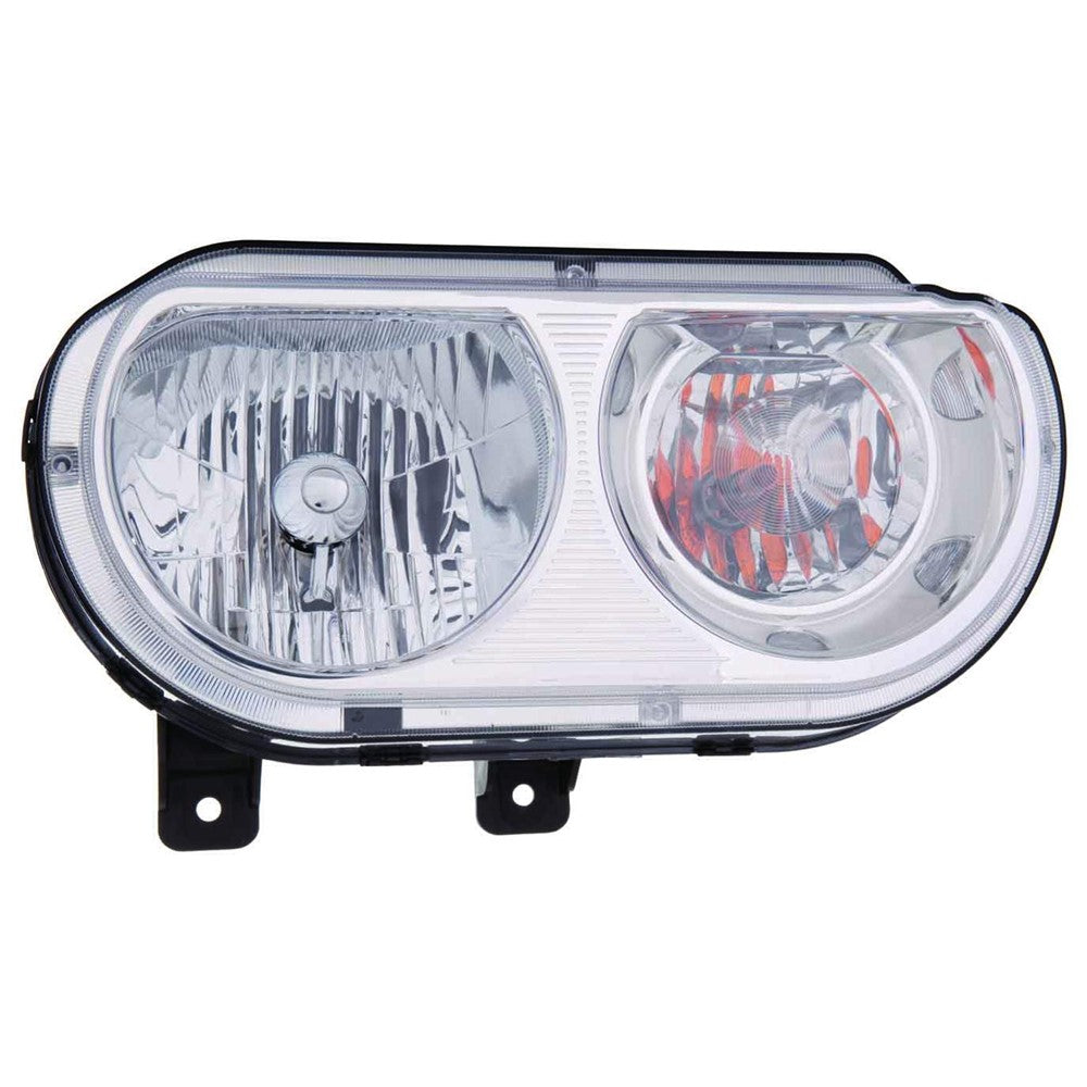 Front Right Passenger Side Halogen Headlight Assembly 2008-2014 Dodge Challenger