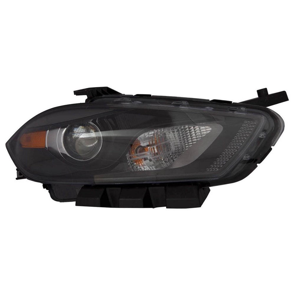 Front Right Passenger Side Halogen Headlight Lens And Housing 2016 Dodge Dart