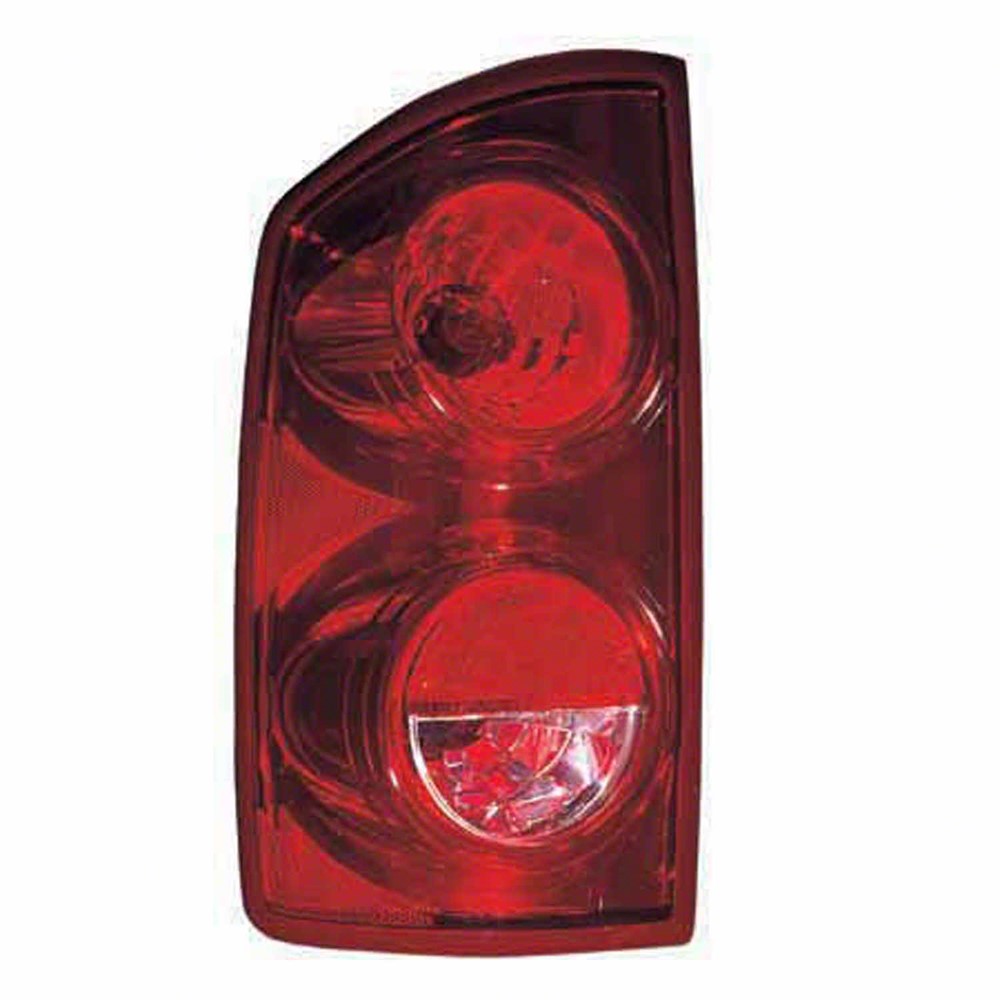Rear Left Driver Side Tail Light Lens And Housing 2007-2009 Dodge Ram 1500, Ram 2500, Ram 3500