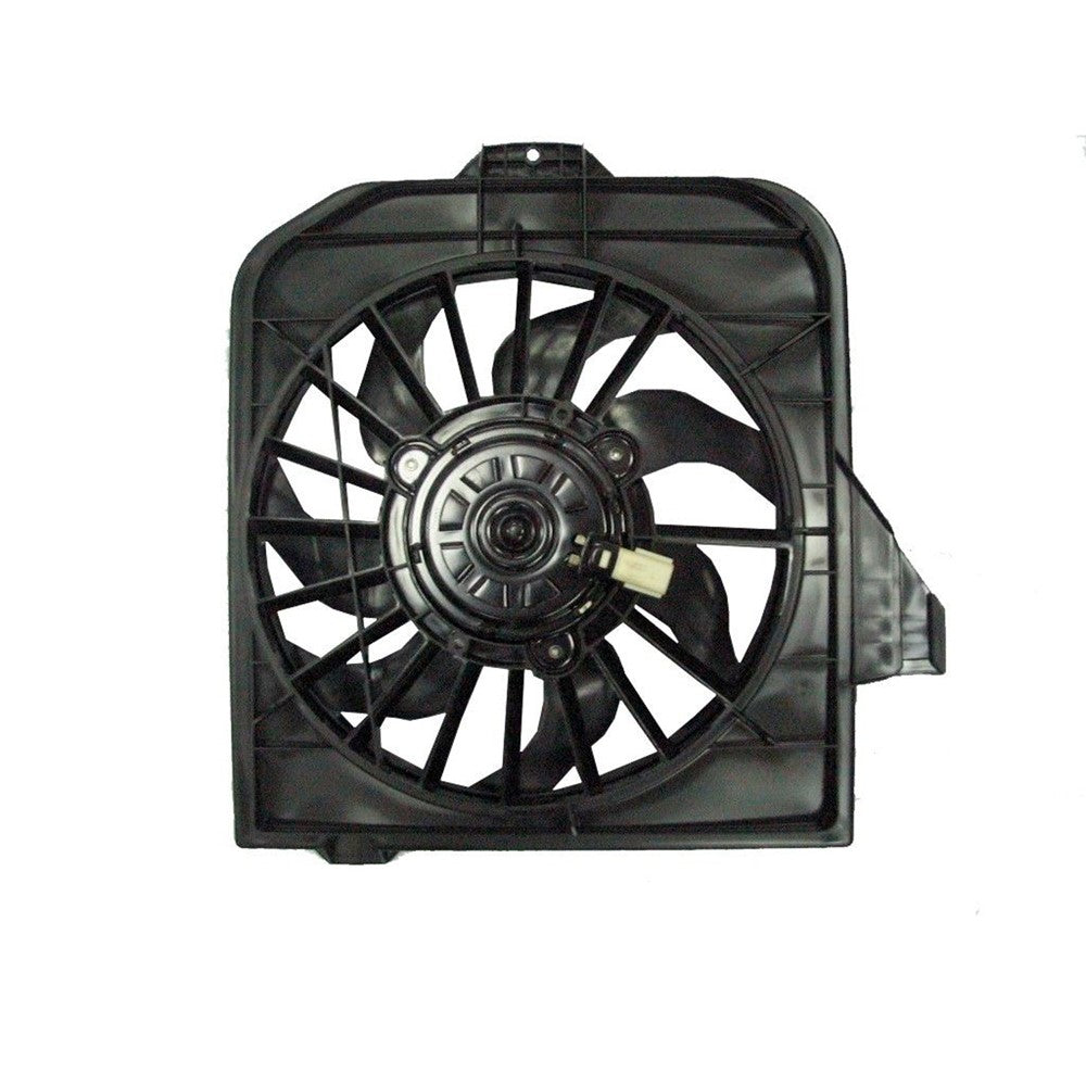 Right Passenger Side A C Condenser Fan Assembly 2001-2005 Chrysler Town & Country, Voyager & Dodge Caravan