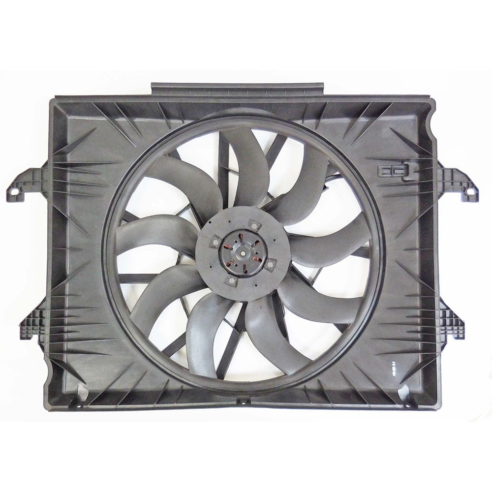 Radiator And Condenser Fan Assembly With One Big Fan 2019-2022 Ram 1500