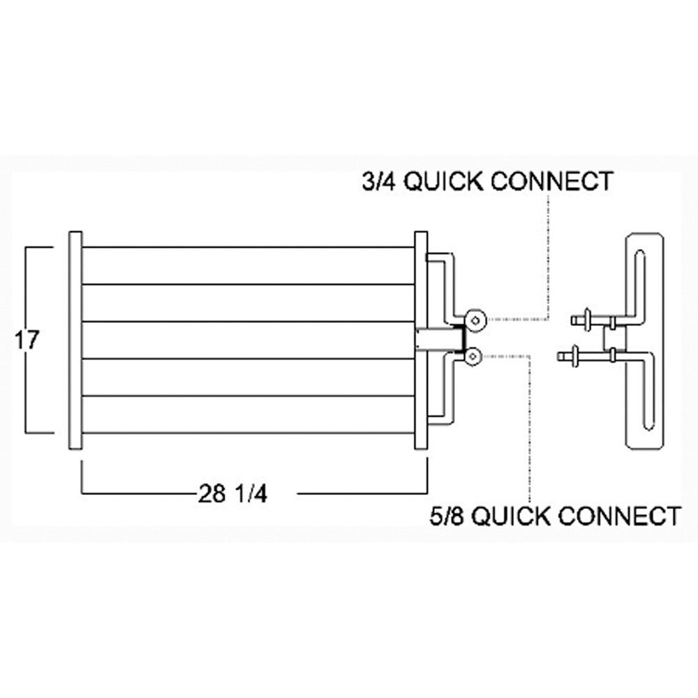 Ac Condenser 1991-1994 Lincoln Town Car