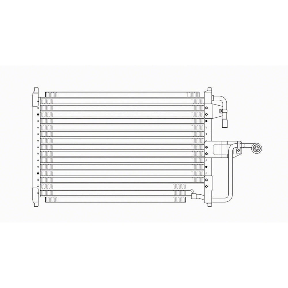 Ac Condenser 1994-2003 Ford Escort & Mercury Tracer