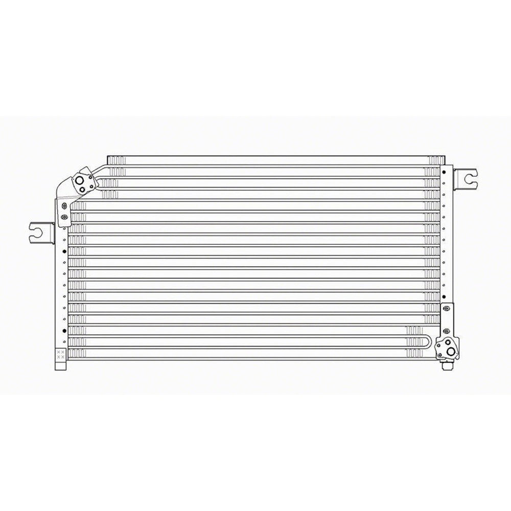 Ac Condenser 1993-1994 Nissan Maxima
