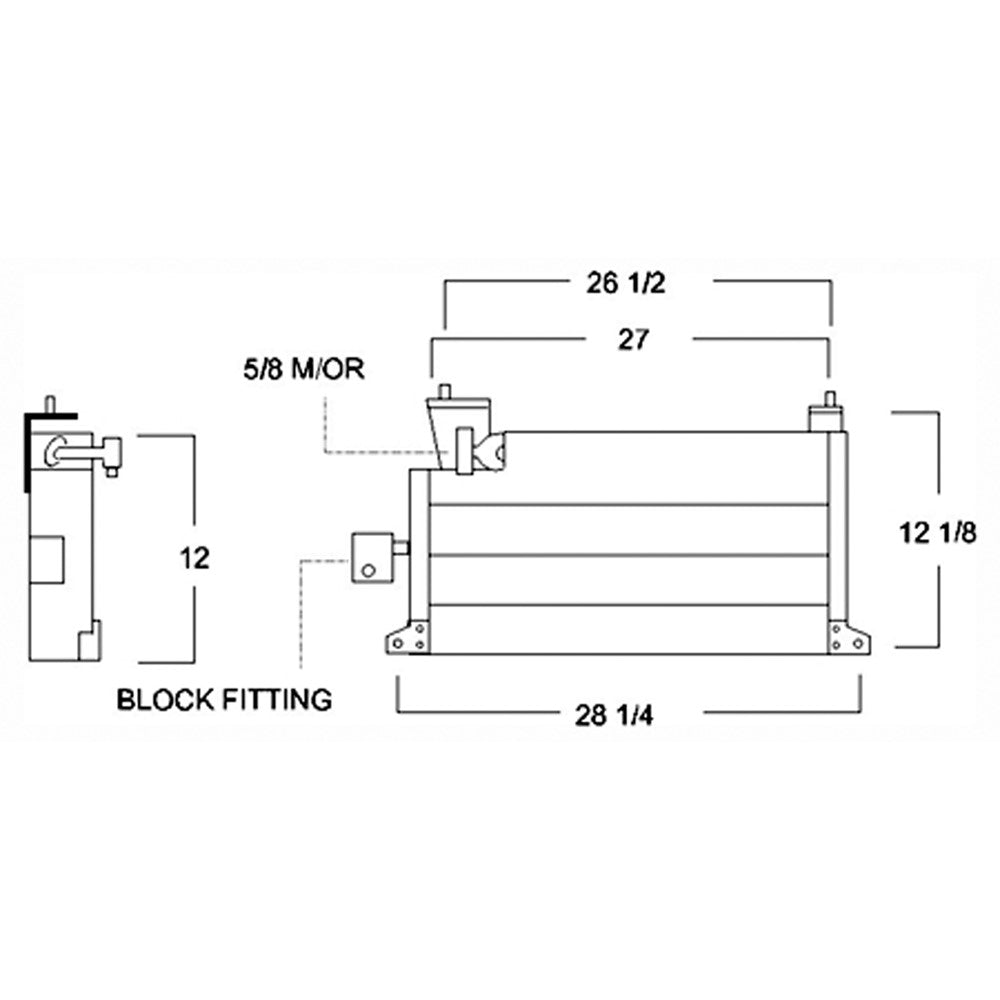 Ac Condenser 1986-1989 Honda Accord