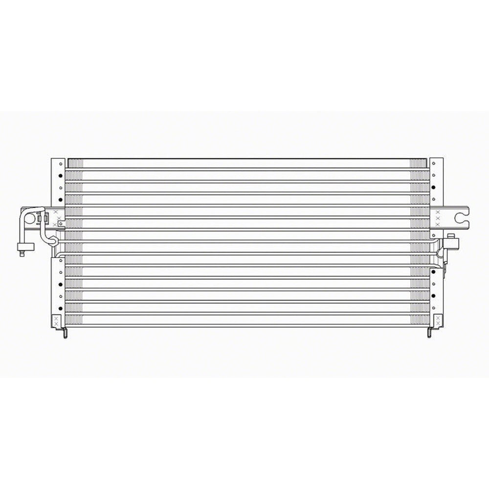 Ac Condenser 1995-1997 Nissan 200sx, Sentra