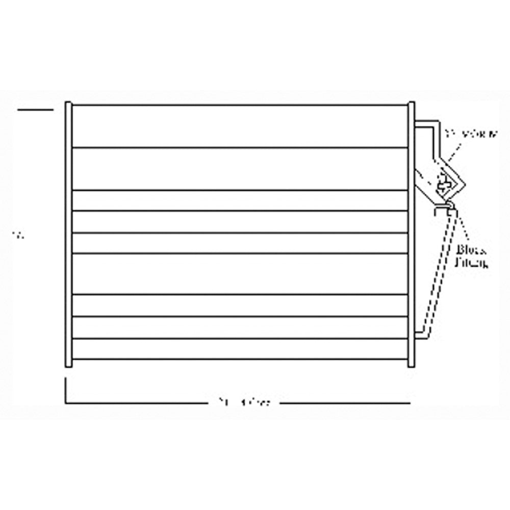 Ac Condenser 1997-2000 Chevrolet Venture & Oldsmobile Silhouette & Pontiac Transport, Montana
