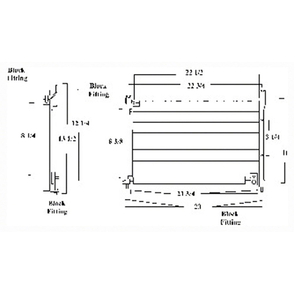 Ac Condenser 1995-2002 Suzuki Esteem