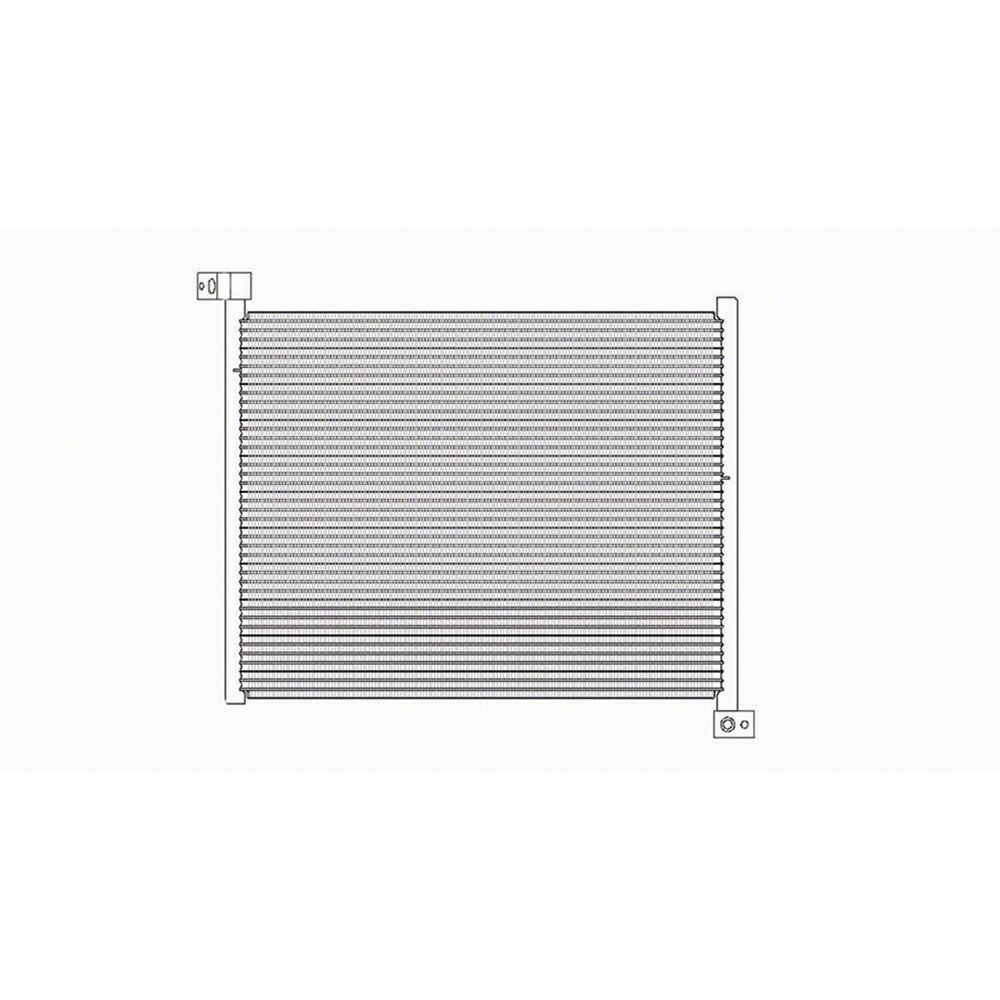 Ac Condenser 2004-2009 Dodge Durango & Chrysler Aspen
