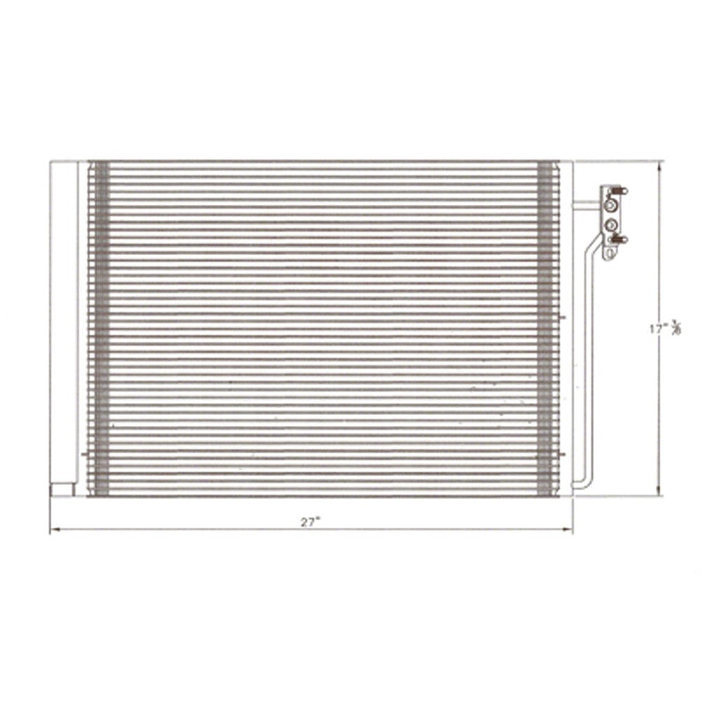 Ac Condenser 2003-2005 Land Rover Range Rover
