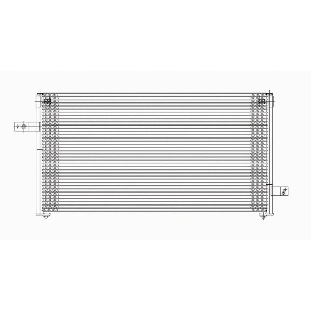 Ac Condenser 2001-2002 Subaru Forester