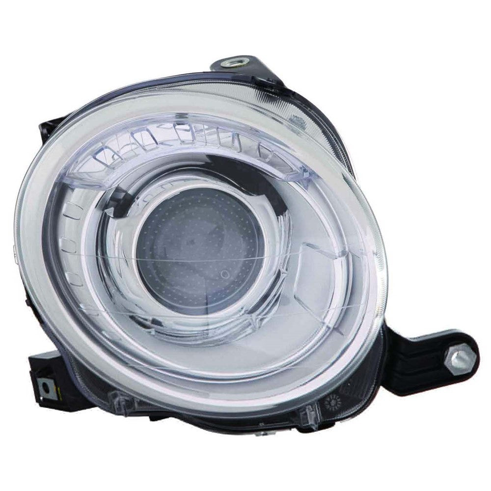 Front Left Driver Side Halogen Projector Headlight Assembly 2012-2019 Fiat 500