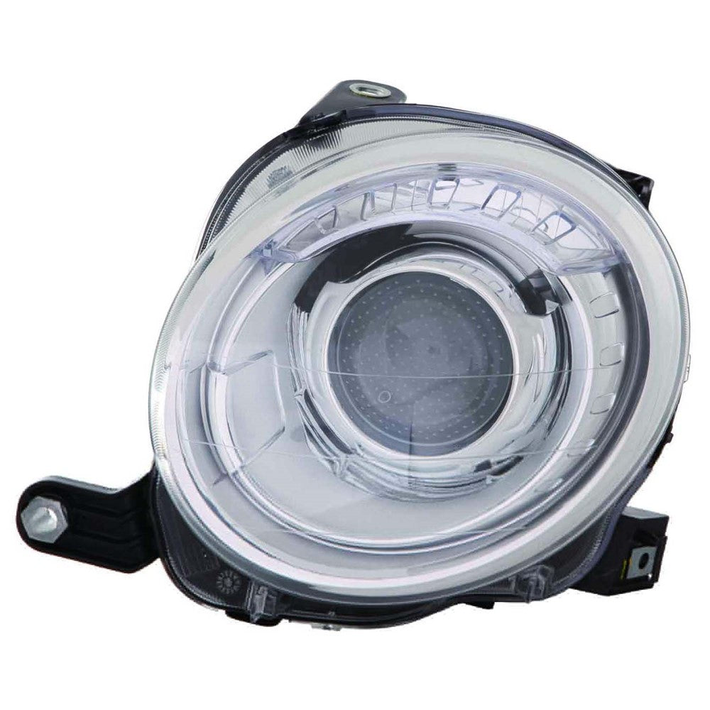 Front Right Passenger Side Halogen Projector Headlight Assembly 2012-2019 Fiat 500